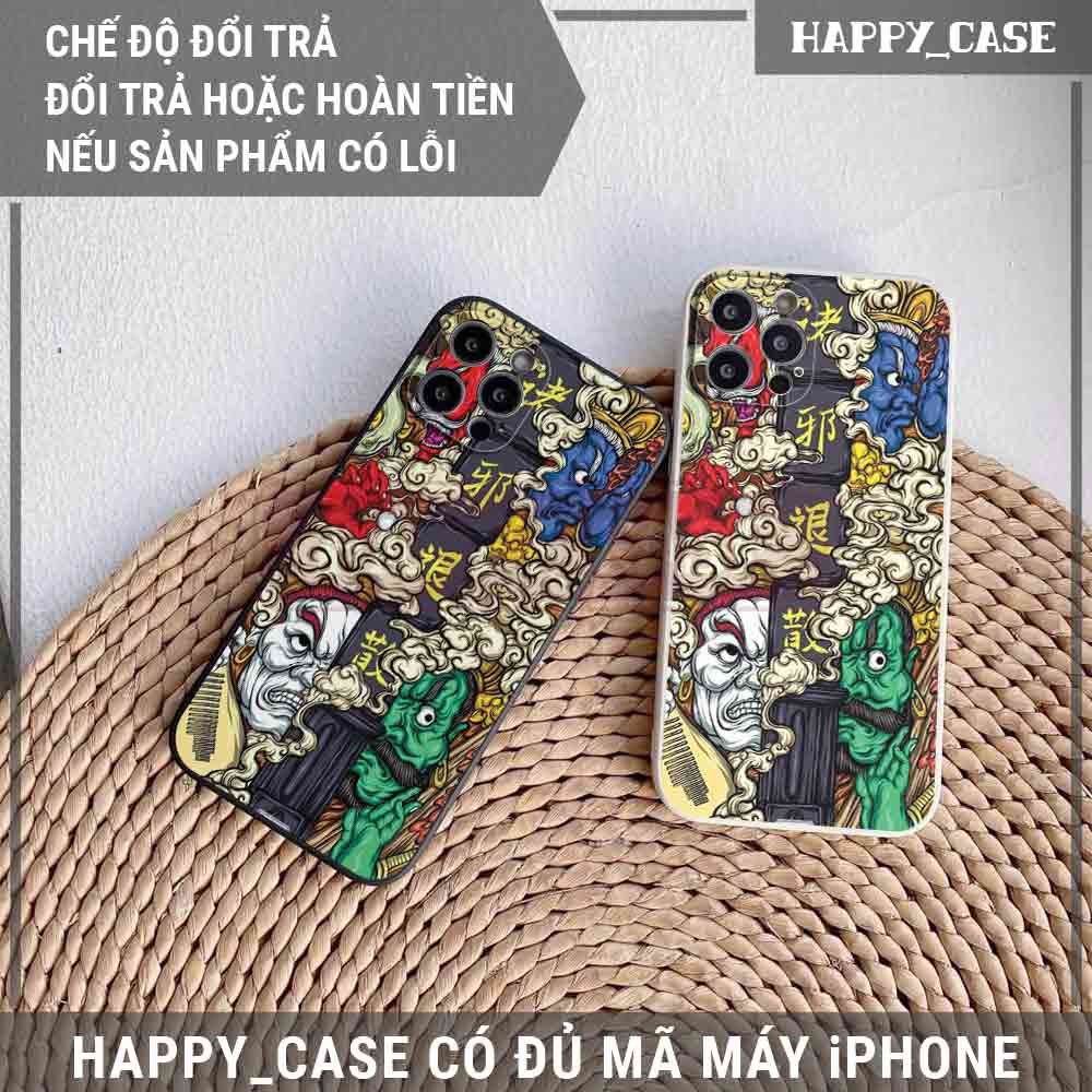 Ốp iPhone NB199 Hình Thần Tướng Chống Sốc iPhone Happy Case