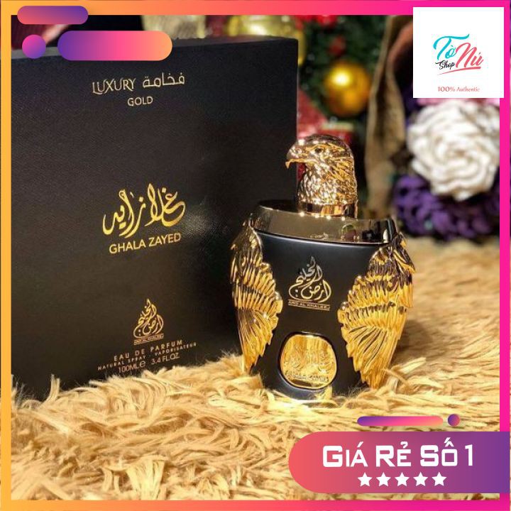 [CHÍNH HÃNG] Nước hoa nam chính hãng Dubai Ghala Zayed Luxury Gold hay nước hoa Đại Bàng