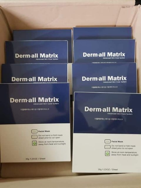 Mặt Nạ Derm All Matrix Facial Dermal care Mask