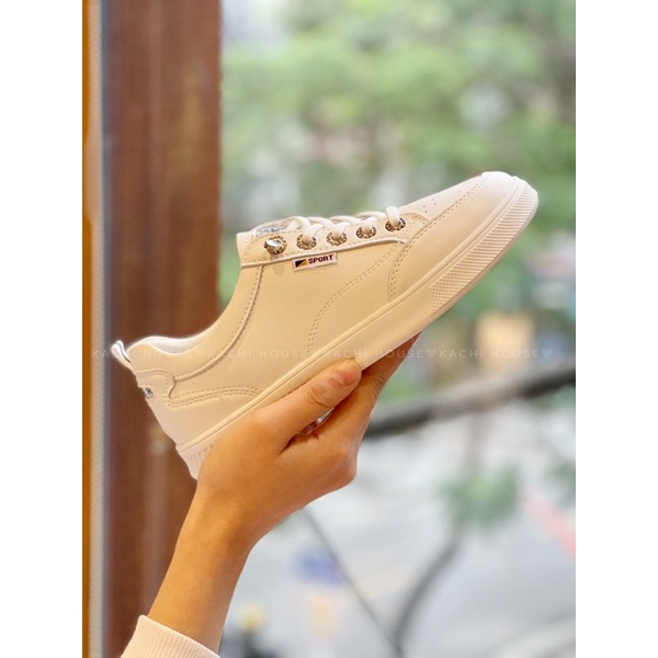 Giày Thể thao dây chun đính cườm mẫu MM2222 - kachihouse