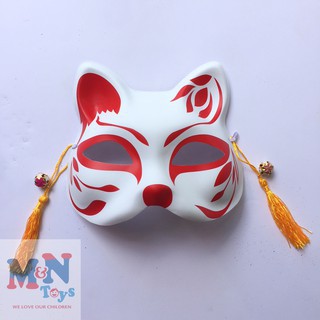 Mặt nạ hóa trang con cáo chơi trung thu, Halloween shop dochoigiare188