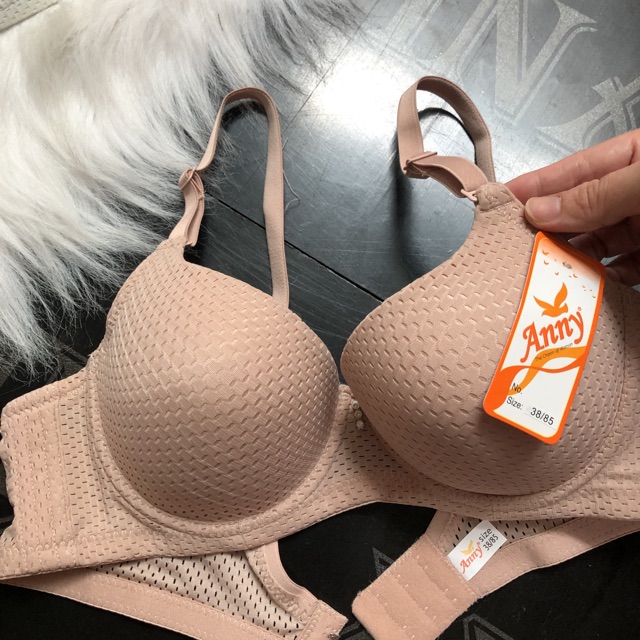 Áo Ngực Thông Hơi ANY 3203 Mút Mỏng Cho Người Mập Có Gọng Thái Lan