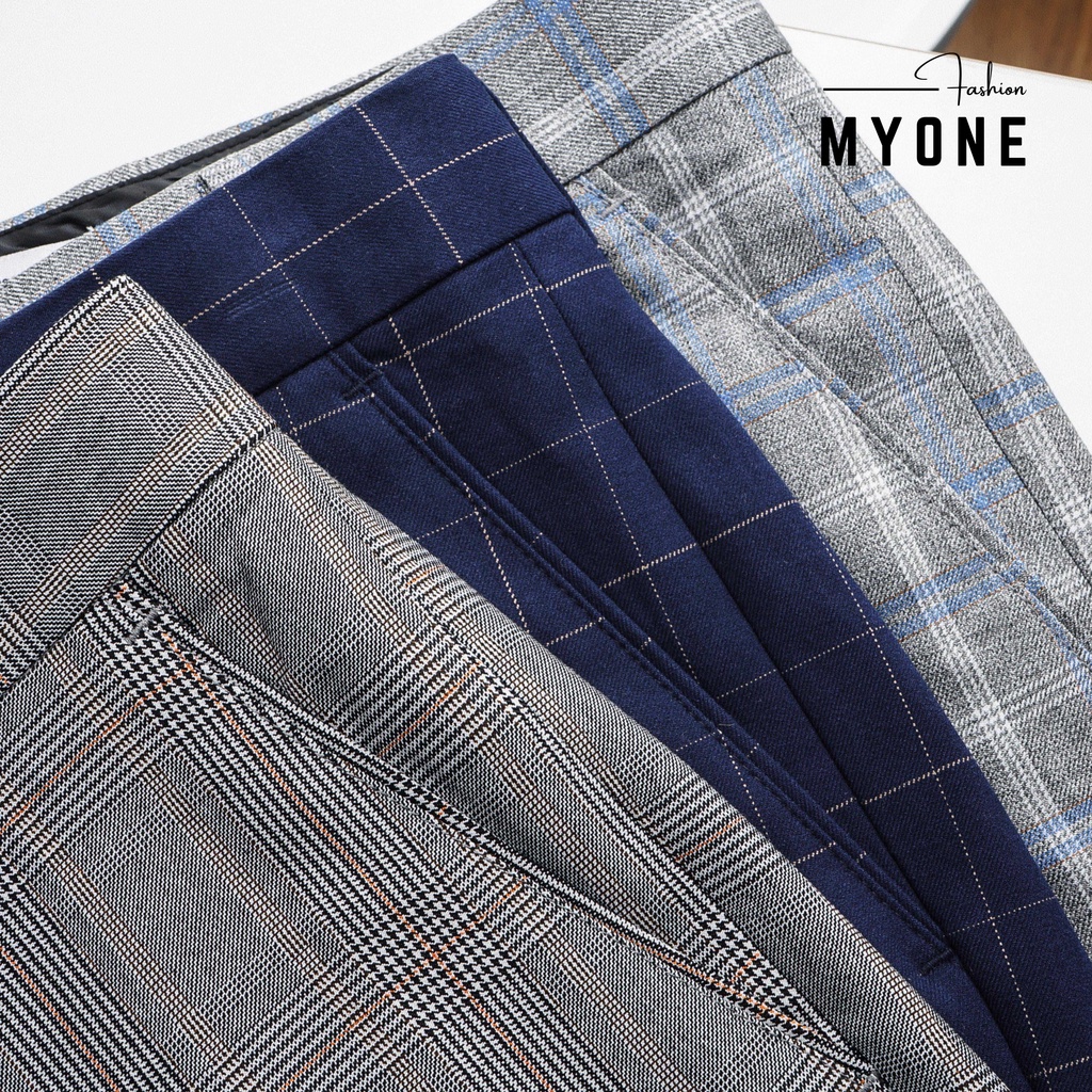 Quần short nam kẻ , form slimfit, 6 màu, chất liệu cotton, co giãn tốt, MyOne