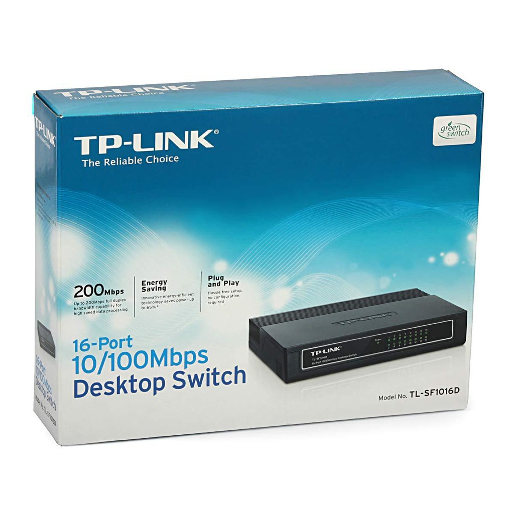 Thiết bị mạng-Switch TPLink 16P TL SF1016D