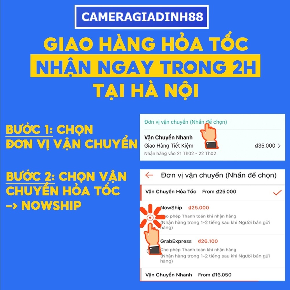 Phích Điện cắm Âm, Phích Cắm Dương Chuyên dụng cho Camera EZVIZ, IMOU