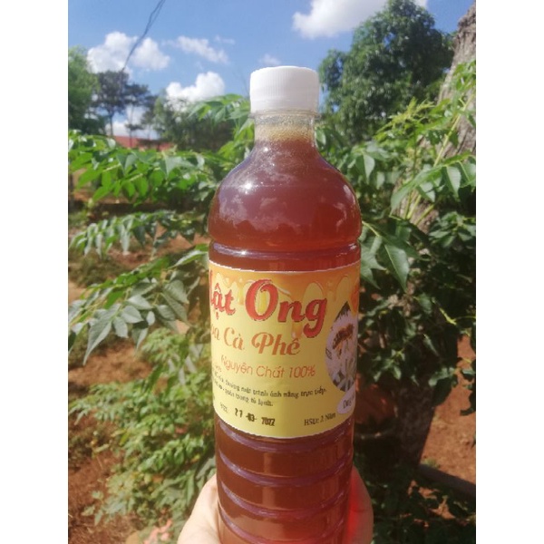 1 LÍT MẬT ONG  NGUYÊN CHẤT 100%