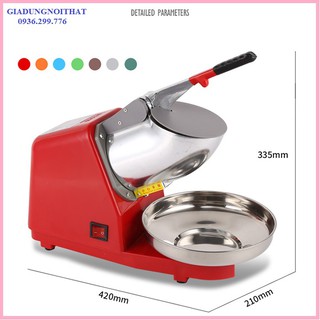 Máy bào đá 2 lưỡi dao cho quán sinh tố - Máy bào đá - Máy làm đá bào