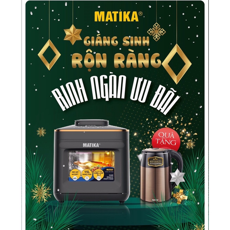 Nồi chiên không dầu Matika MTK-9315 1635w