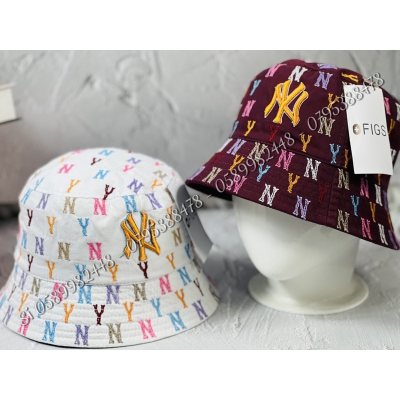 Nón bucket in chữ màu vành cụp 2 mặt siêu đẹp cao cấp nam nữ thời trang