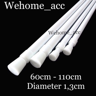 Thanh treo rèm cửa linh hoạt dài 60-110cm / gậy ma thuật / gậy ma thuật / gậy ma thuật / gậy ma thuật / gậy ma thuật / gậy làm sạch nhà bếp / gậy ma thuật / gậy treo rèm / gậy ma thuật / gậy ma thuật không cần dính / cọ làm sạch nhà bếp thanh treo rèm cửa