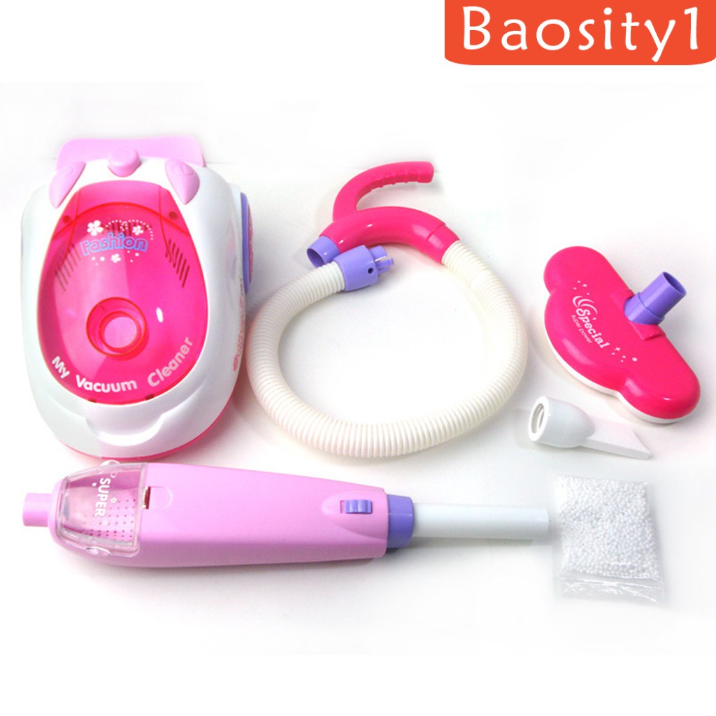 [Baosity 1] Máy Hút Bụi Mini Bằng Nhựa Cho Trẻ Em