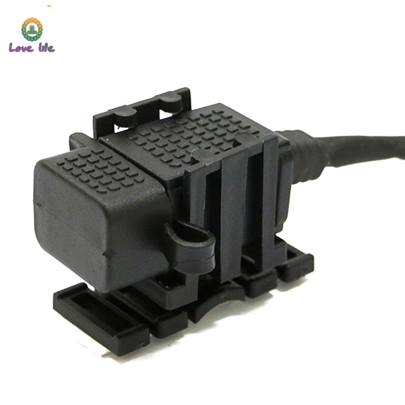 Motorbike Motorcycle USB Charger Mobile Phone Waterproof Power Socket Adapter 12V/24V