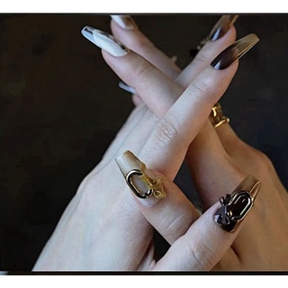 charm mắt xích trang trí móng tay