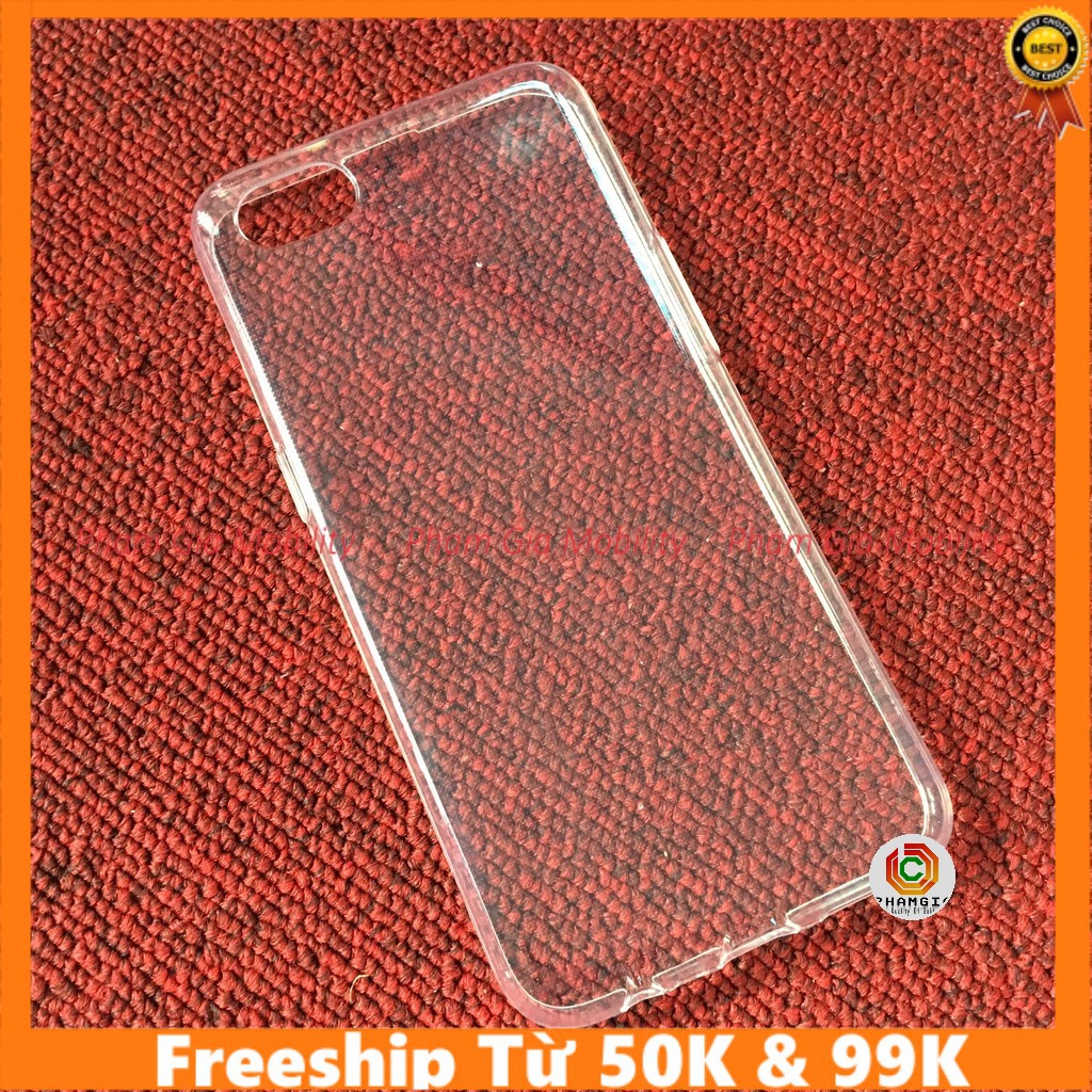Ốp silicon oppo A1K trong suốt loại A+