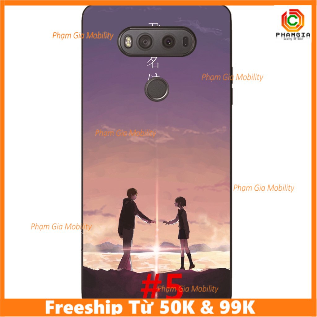 Ốp lưng điện thoại bằng TPU mềm hình hoạt hình Anime dành cho LG V40 V35 V30 V20 V10 (có video)