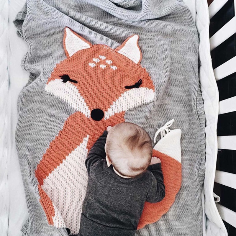 Chăn Mềm Giữ Ấm Cỡ Lớn In Họa Tiết Hoạt Hình Dễ Thương An Toàn Cho Bé