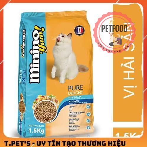 Thức ăn cho mèo Minino Yum 1,5kg