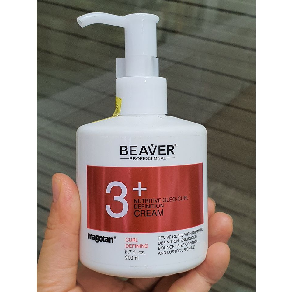 GEL SỮA TẠO KIỂU XOĂN BEAVER 200ML