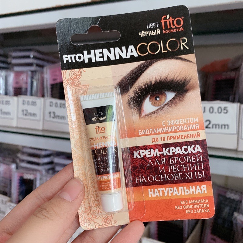 Nhuộm Lông Mi Lông Mày Fito Henna Color