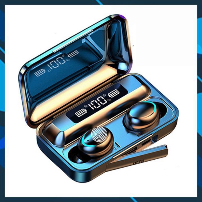 Tai nghe Bluetooth 5.0 AMOI F9 PRO - Bản Quốc Tế 2020 Nút Cảm Ứng Chống Nước - Pin Sạc 2000mah