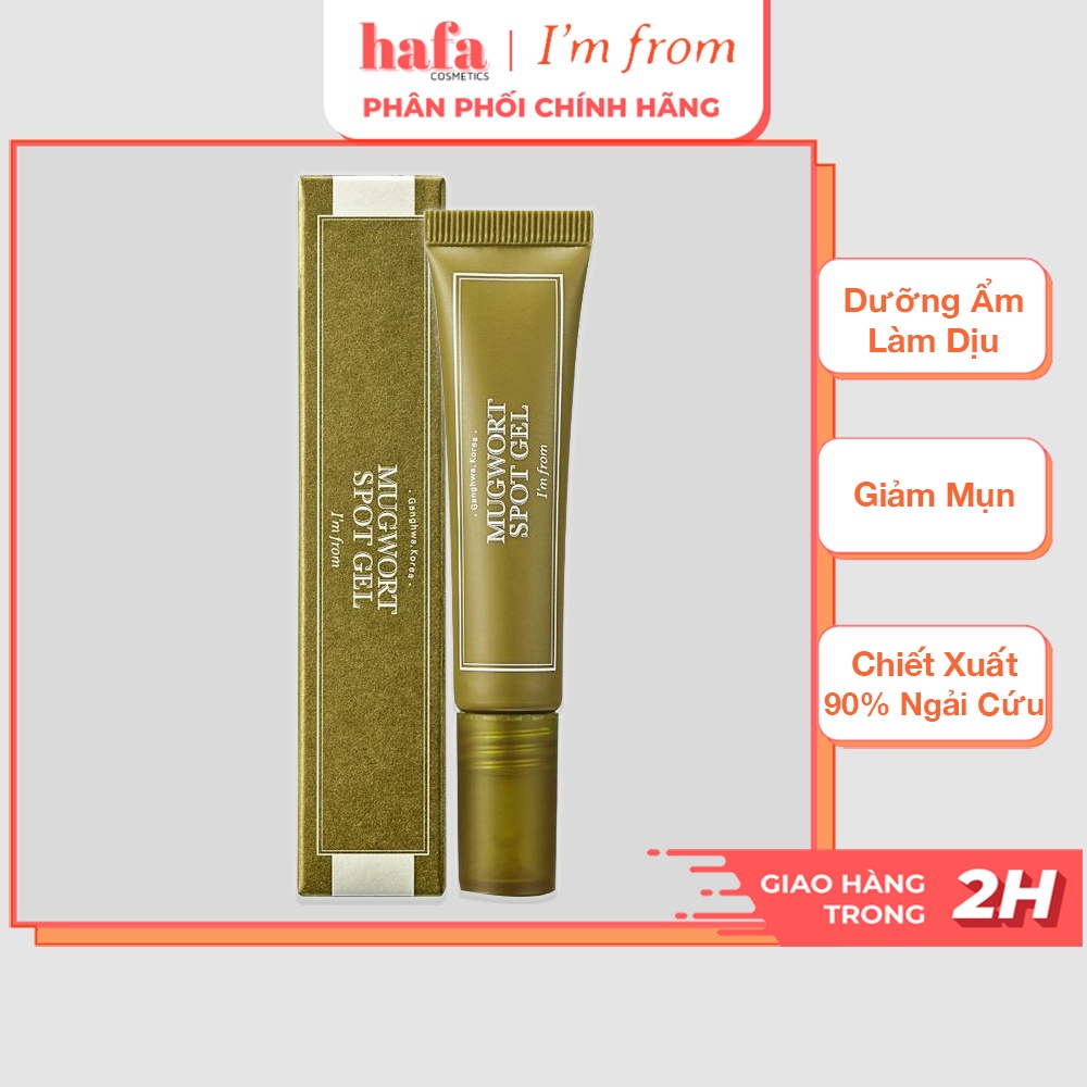 Gel Chấm Mụn Ngải Cứu I'm From Mugwort Spot Gel 15g