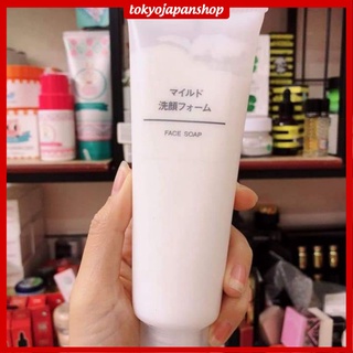 Sữa rửa mặt muji face soap
