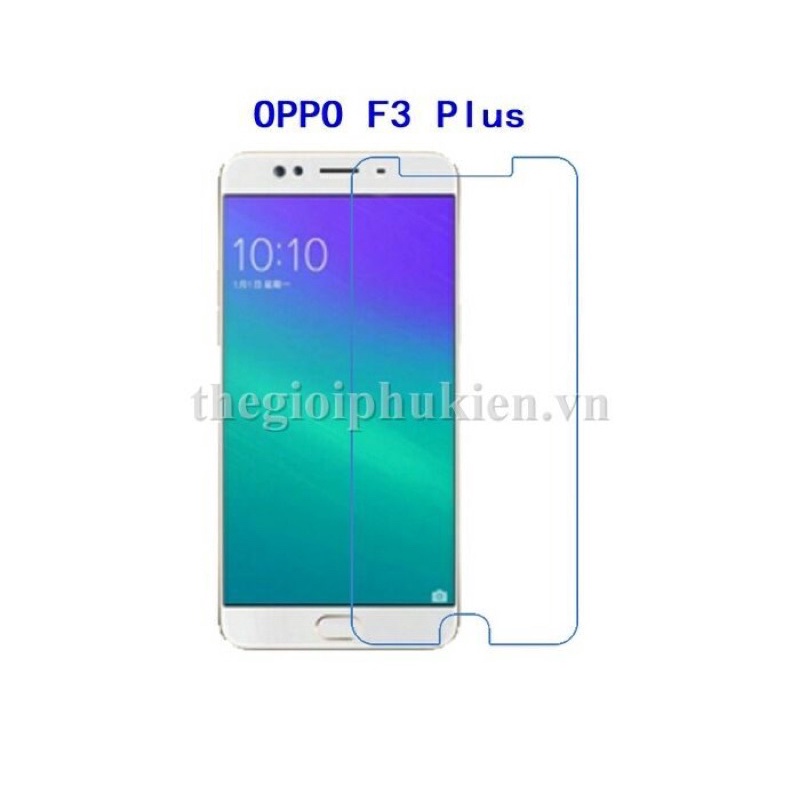 Oppo F3 Plus Kính cường lực kèm phụ kiện dán