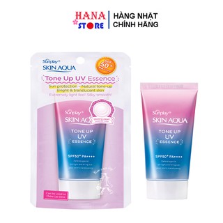 Kem chống nắng Sunplay Skin Aqua Tone Up UV Essence SPF50+ PA++++ 80g.