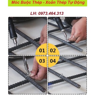Móc Buộc Thép - Xoắn Thép Tự Động