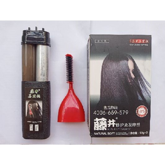 Có Hàng- Lược Nhuộm Tóc Thông Minh Tengya + tặng Gói Dầu Gội Đen Tóc Hàn Quốc