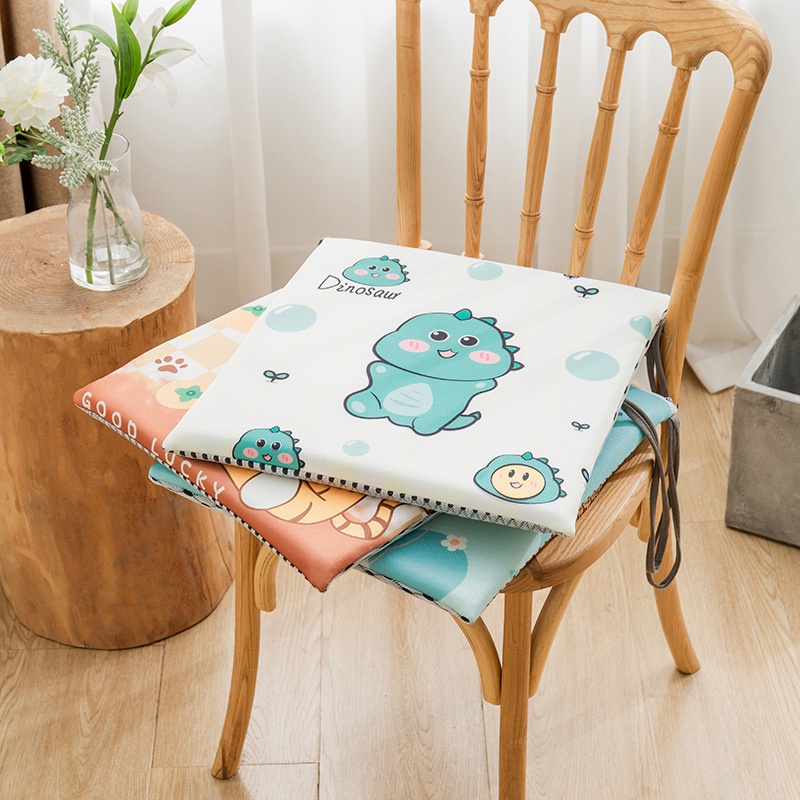 Đệm Lót Ghế Ngồi Văn Phòng Bằng Lụa Lạnh Thoáng Khí Kích Thước 40 * 40 * 3cm