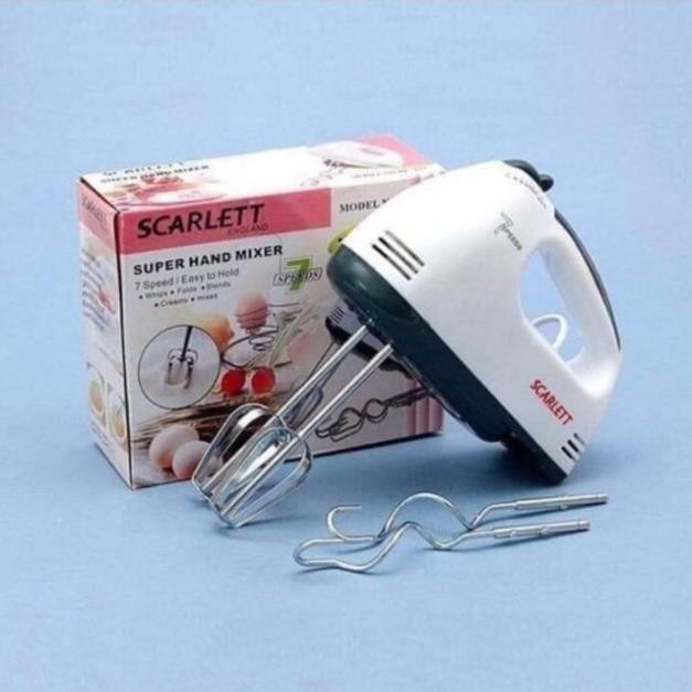 Máy đánh trứng Scarlett 7 tốc độ - 180W.