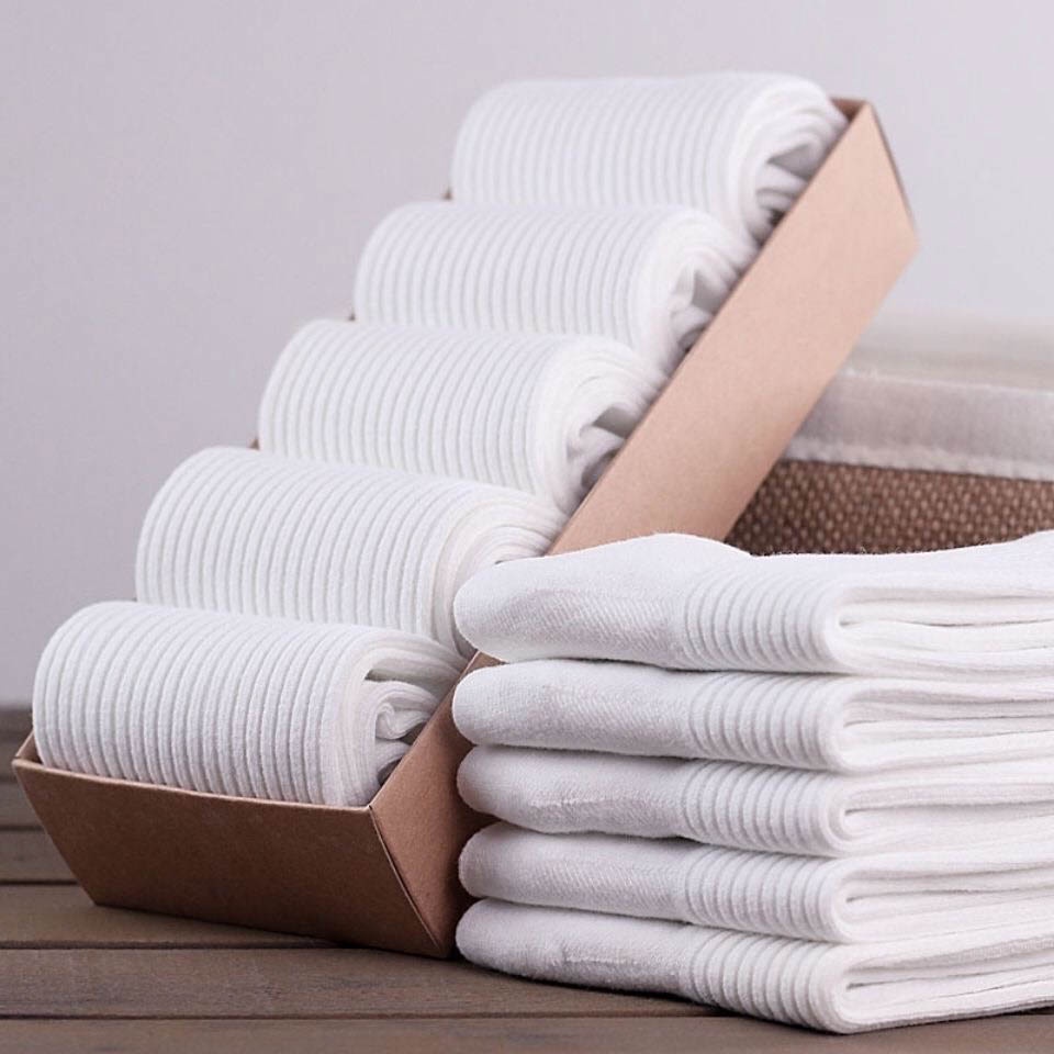 Tất cổ cao nữ nam chất liệu cotton co giãn 4 chiều, vớ nữ phong cách Hàn Quốc dễ phối đồ - Hot Store