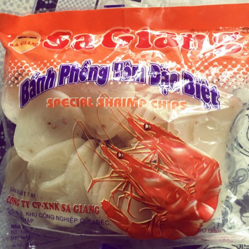 Bánh phồng tôm sa giang đặc biệt  🦐🦐