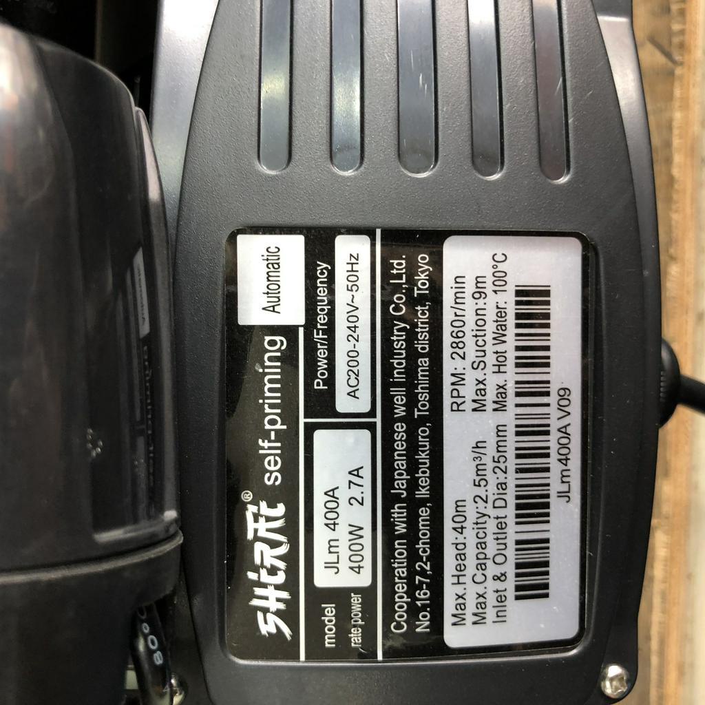 Máy Bơm Tăng Áp Shirai Chính Hãng 400W