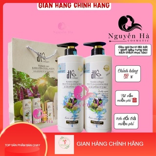 Cặp Dầu Gội Xả Bưởi Bồ Kết 850ML | Giảm Rụng Tóc, Phục Hồi Tóc Khô Xơ, Hư Tổn