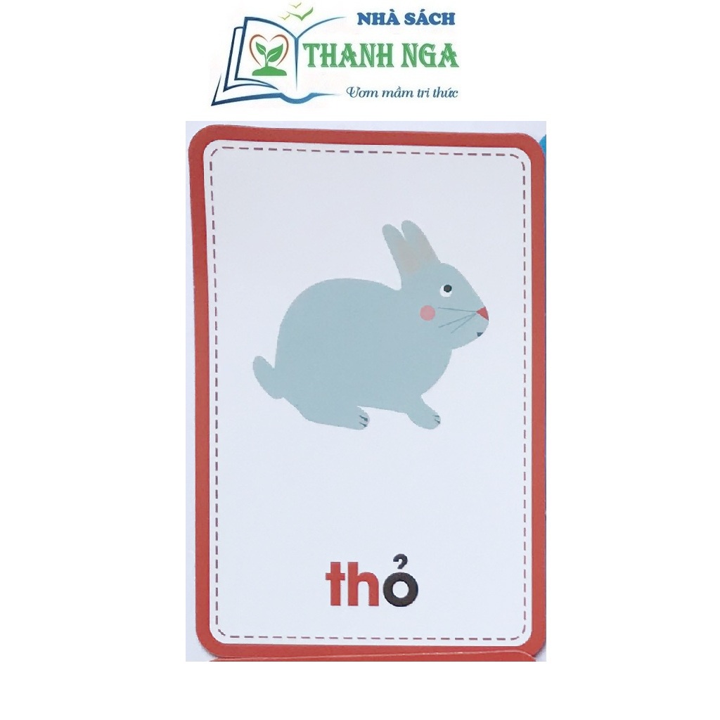 Flashcard bộ thẻ Chữ cái và chữ ghép Tiếng Việt Việt Hà cho bé