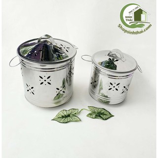 Lò đốt tiền vàng mã - đốt giấy tiền vàng bạc - lò đốt sưởi ấm inox