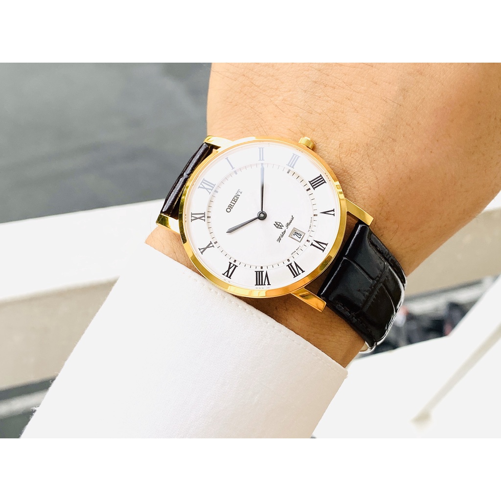 Đồng hồ kim nam dây da Orient Sapphire FGW0100FW0