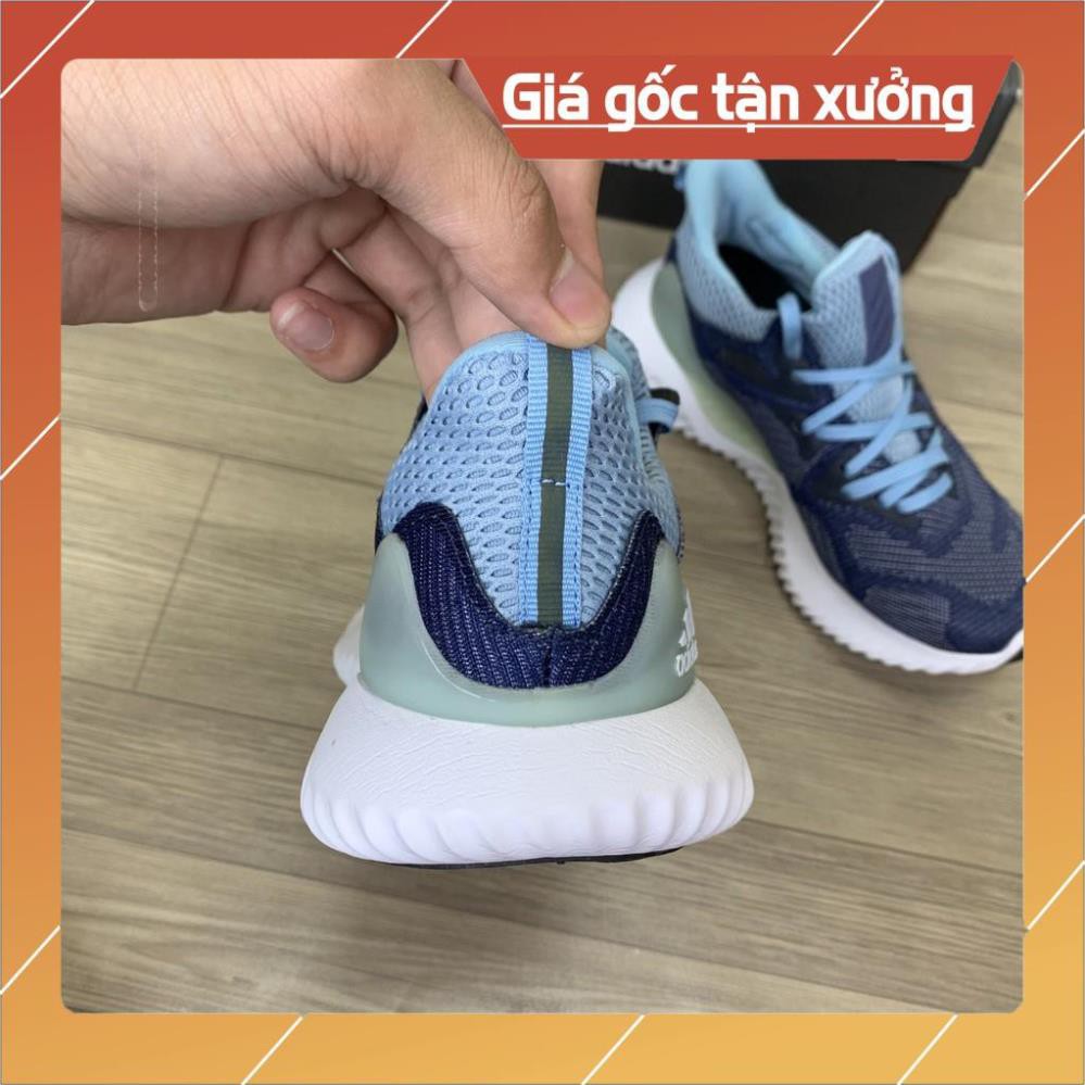 [FreeShip+Giá Hủy Diệt] Giầy Alphabounce xịn sò Full phụ kiện, Giày thể thao nam nữ Sneaker Alphabounce xanh dương