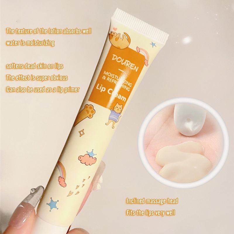 1 Son Dưỡng Môi Chiết Xuất Mật Ong Dưỡng Ẩm Giảm Nếp Nhăn/Chăm Sóc Môi Mềm Mịn Không Thấm Nước