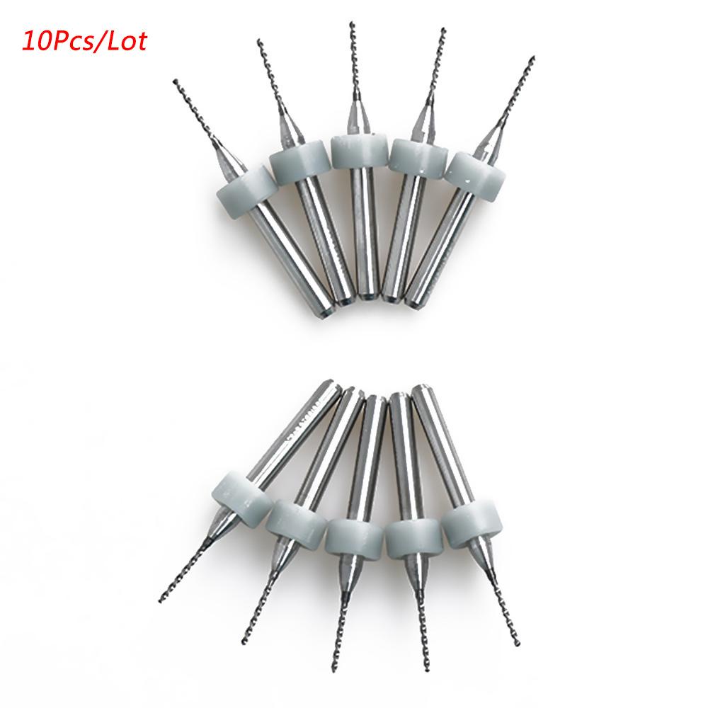 Set 10 Mũi Khoan Micro 0.8mm Chuyên Dụng