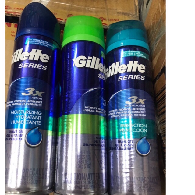 Gel Cạo Râu Gillette 159g