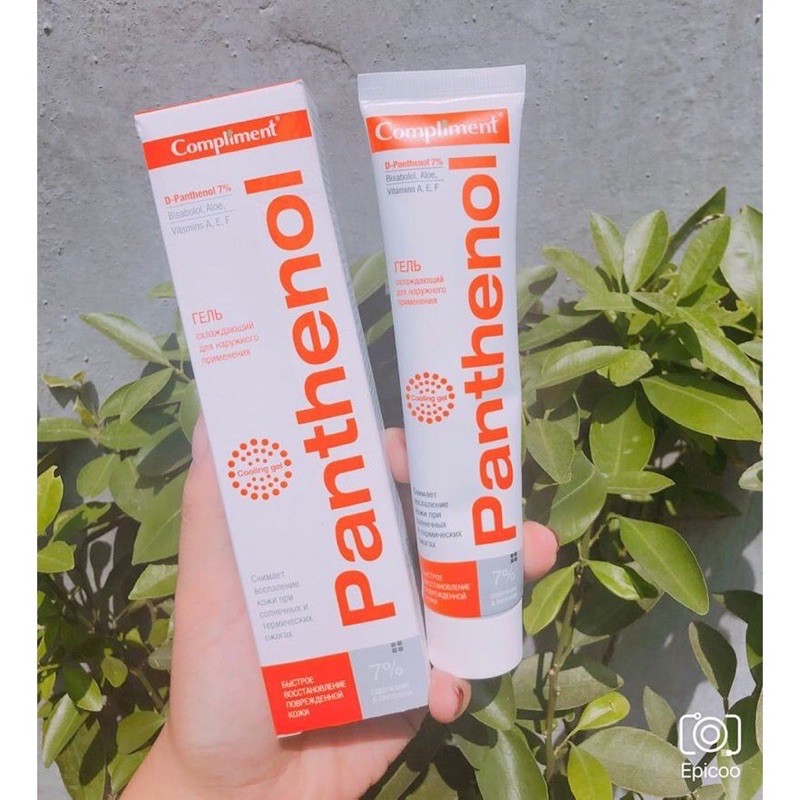 Gel dưỡng panthenol b5 compliment 75ml phục hồi da