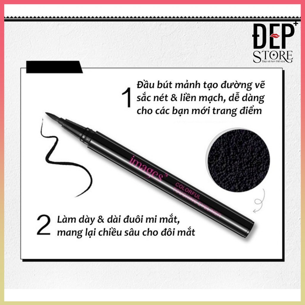 Bút Kẻ Mắt Siêu Mảnh IMAGES Chống Thấm Nước, Lâu Trôi | BigBuy360 - bigbuy360.vn