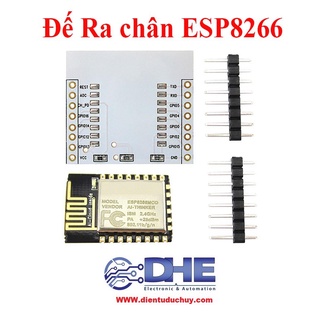 ĐẾ RA CHÂN ESP8266 ESP-07, ESP-08, ESP-12E/F