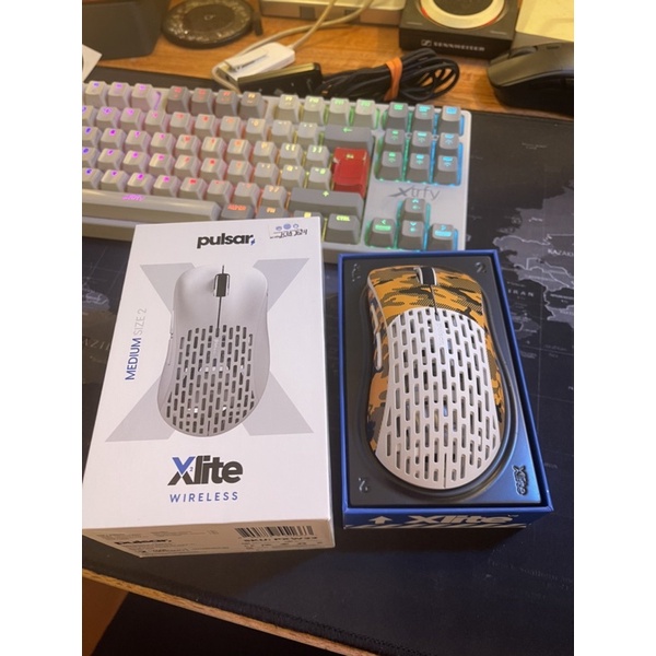 Chuột gaming pulsar xlite 98% bảo hành dài 8/2024