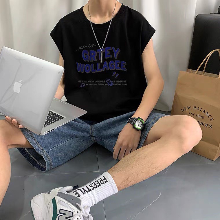 Áo ba lỗ nam - Áo thun nam 3 lỗ Tanktop KCQ sát nách thể thao chất vải co dãn mềm mịn tập gym