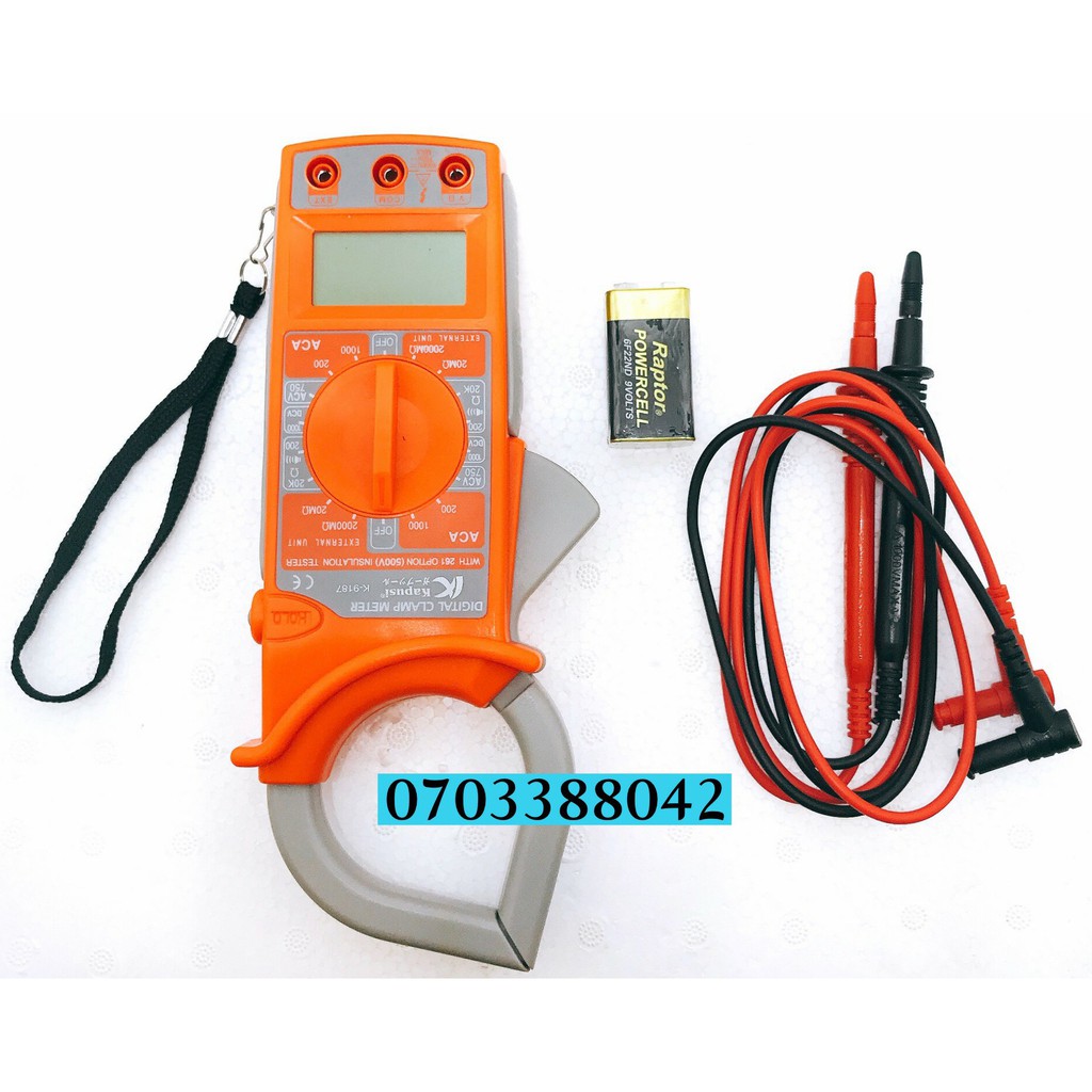 Đồng Hồ Đo Vạn Năng Có Ampe Kìm