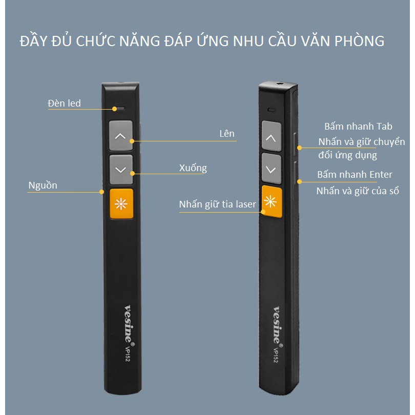 Bút Trình Chiếu Hỗ Trợ Giảng Dạy Vesine VP152